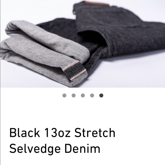 Elk Head black selvedge jeans - Picture 5 of 5